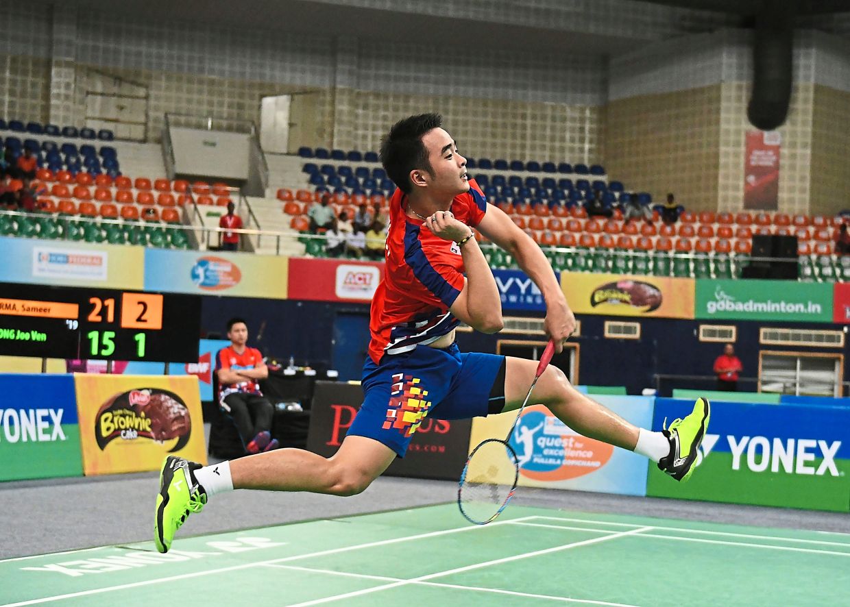 Badminton Joo Ven rediscovers joy of playing as he savours biggest win
