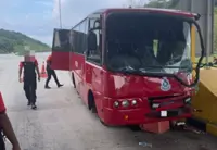 Eight FRU personnel injured in bus crash on Kajang-Seremban Expressway