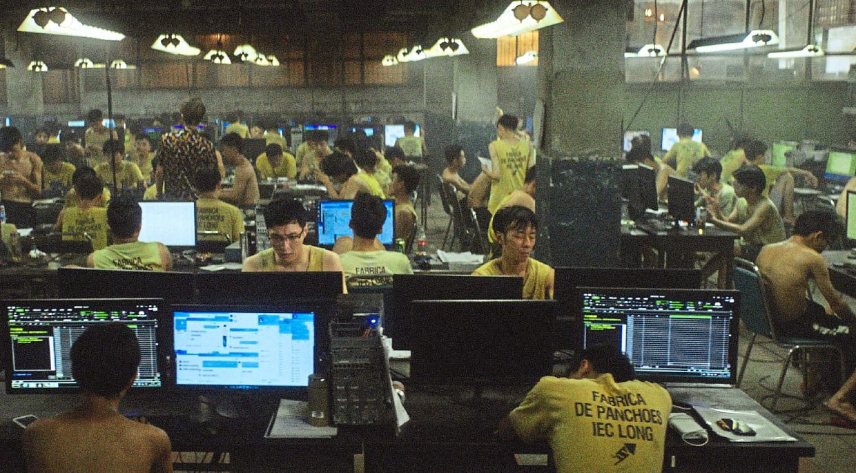 Bad publicity: The movie No More Bets, which tells of a Chinese computer programmer (centre) caught in a violent scamming ring in South-East Asia has scared away many Chinese tourists from visiting the region, especially Thailand and Cambodia. — Agencies