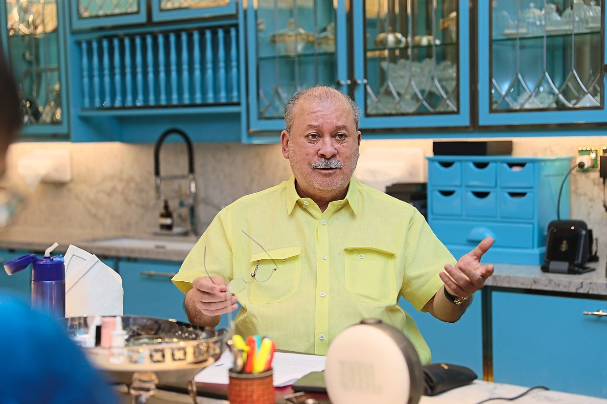 Like his sister the current Queen, Sultan Ibrahim has a culinary passion and often cooks for his staff. — Picture courtesy of Johor Royal Press Office