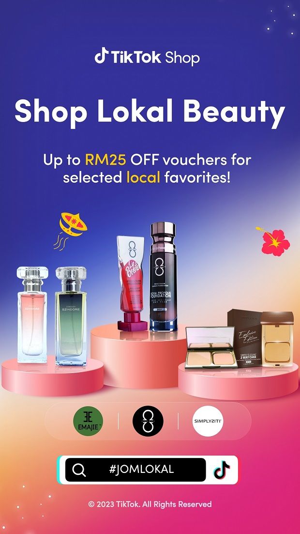 Go Lokal with homegrown beauty brands, as part of the campaign users get to enjoy exclusive discounts off skincare and cosmetics.