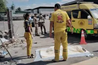 Thai workers find decomposed human legs in shipment from US