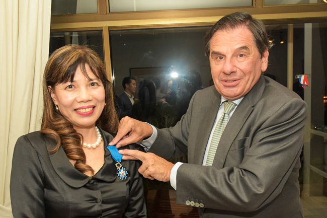 Malaysian in Brunei receives French Knights of the National Order of Merit award - Vimarsana News