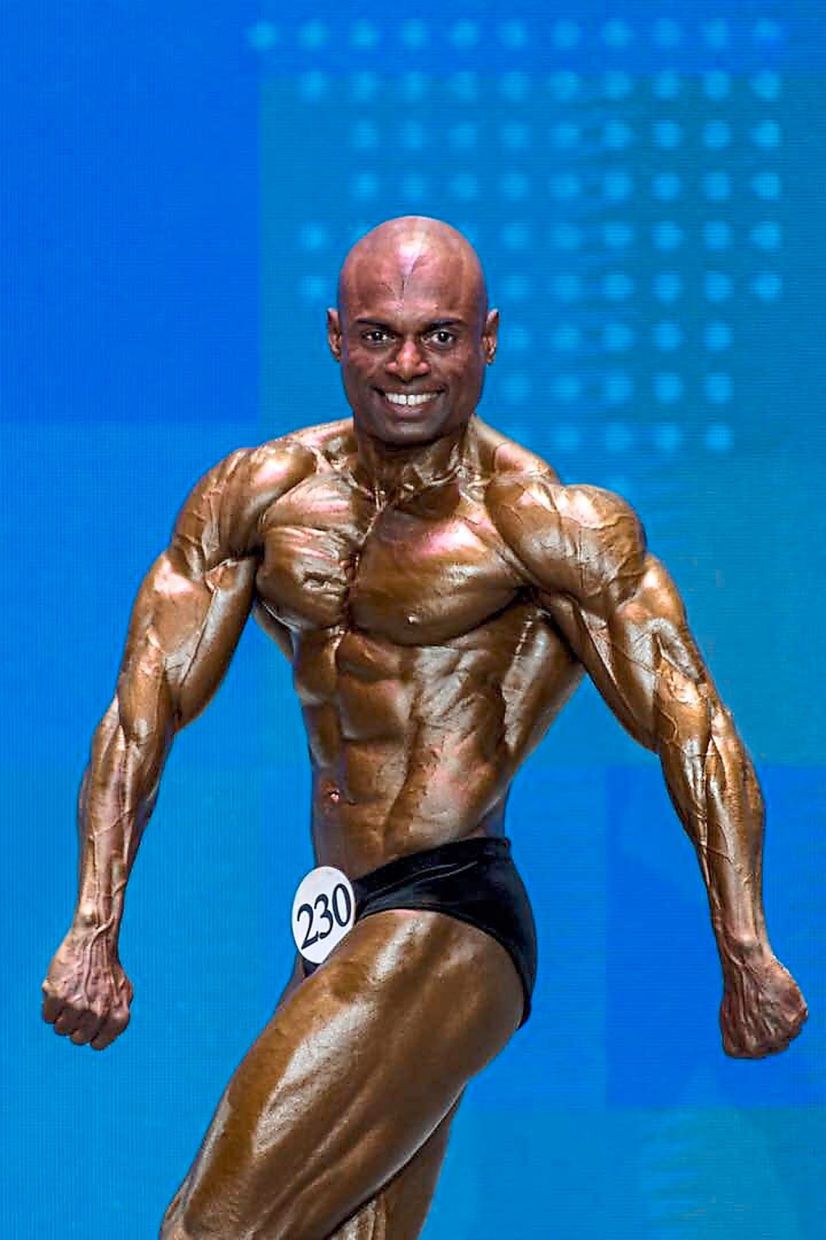 Lean and mean: Syarul Azman Mahen won a double this year.