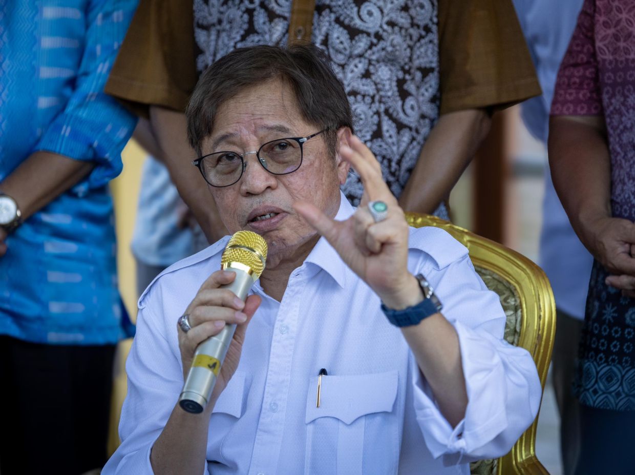 Speculation on 'Dubai move' a waste of time, says Abang Johari