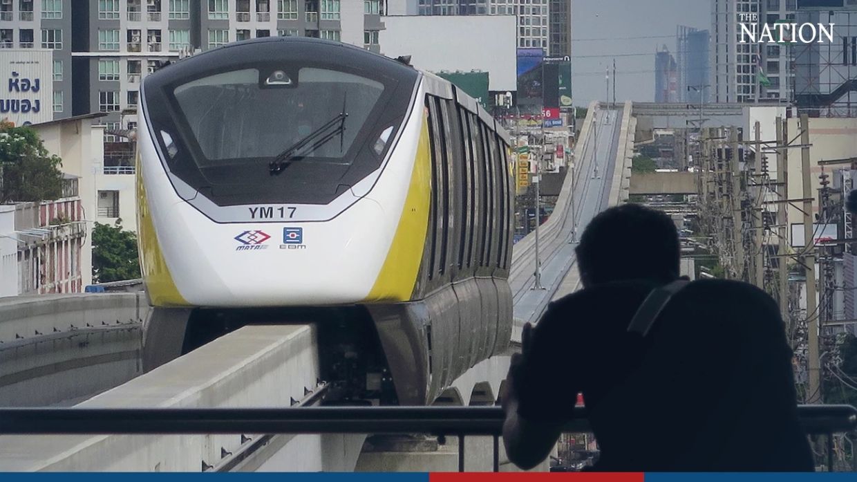 Thai govt says it will conduct a major probe and measures after a wheel falls off a Yellow Line monorail MRT - Vimarsana News