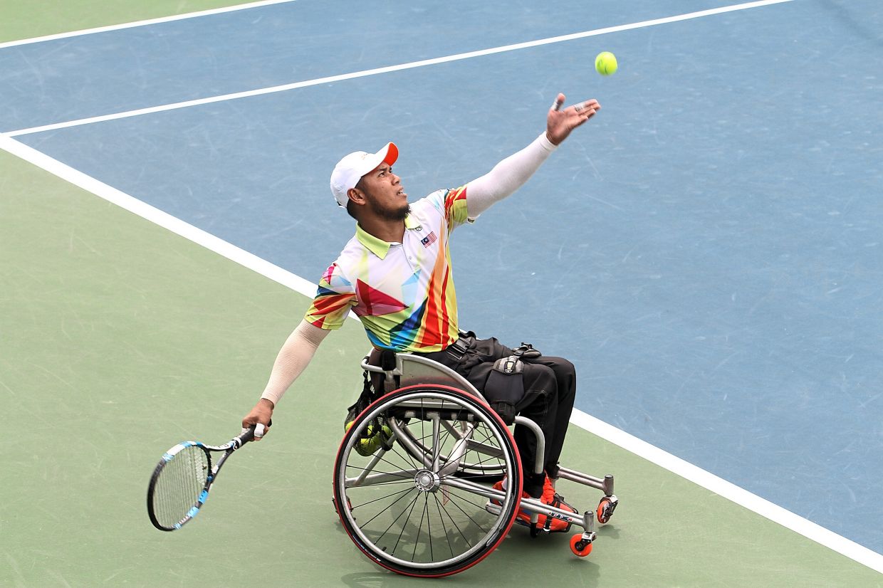 Tennis Abu Samah ready for last Paralympics if he qualifies The Star