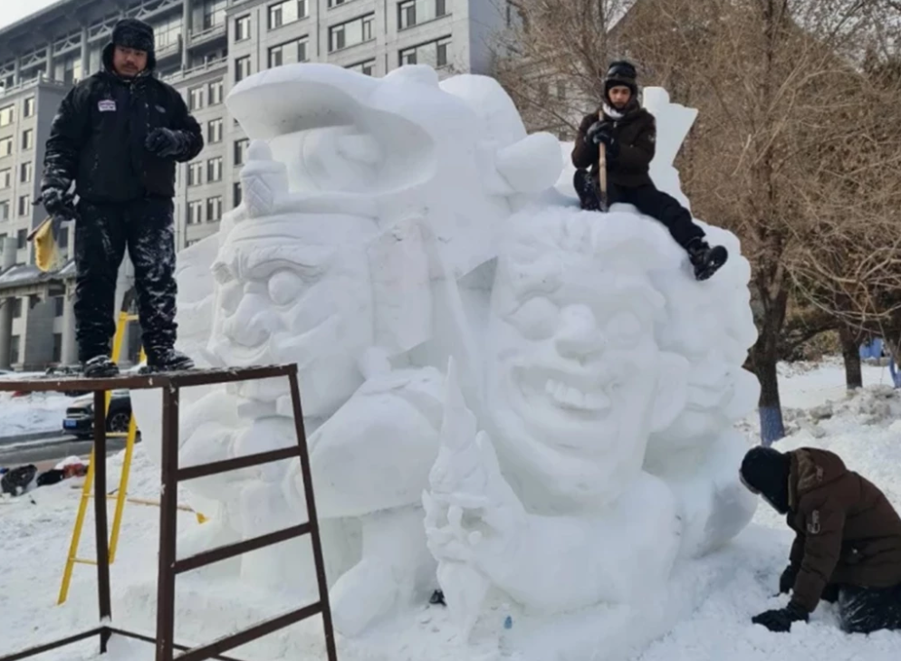 Thai tuk-tuk picks up first prize at Harbin Snow Sculpture Contest - Vimarsana News