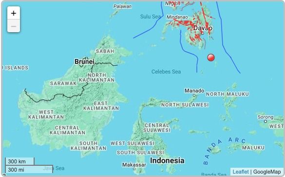 Magnitude 6.7 quake hits off southern Philippines: USGS - Vimarsana News
