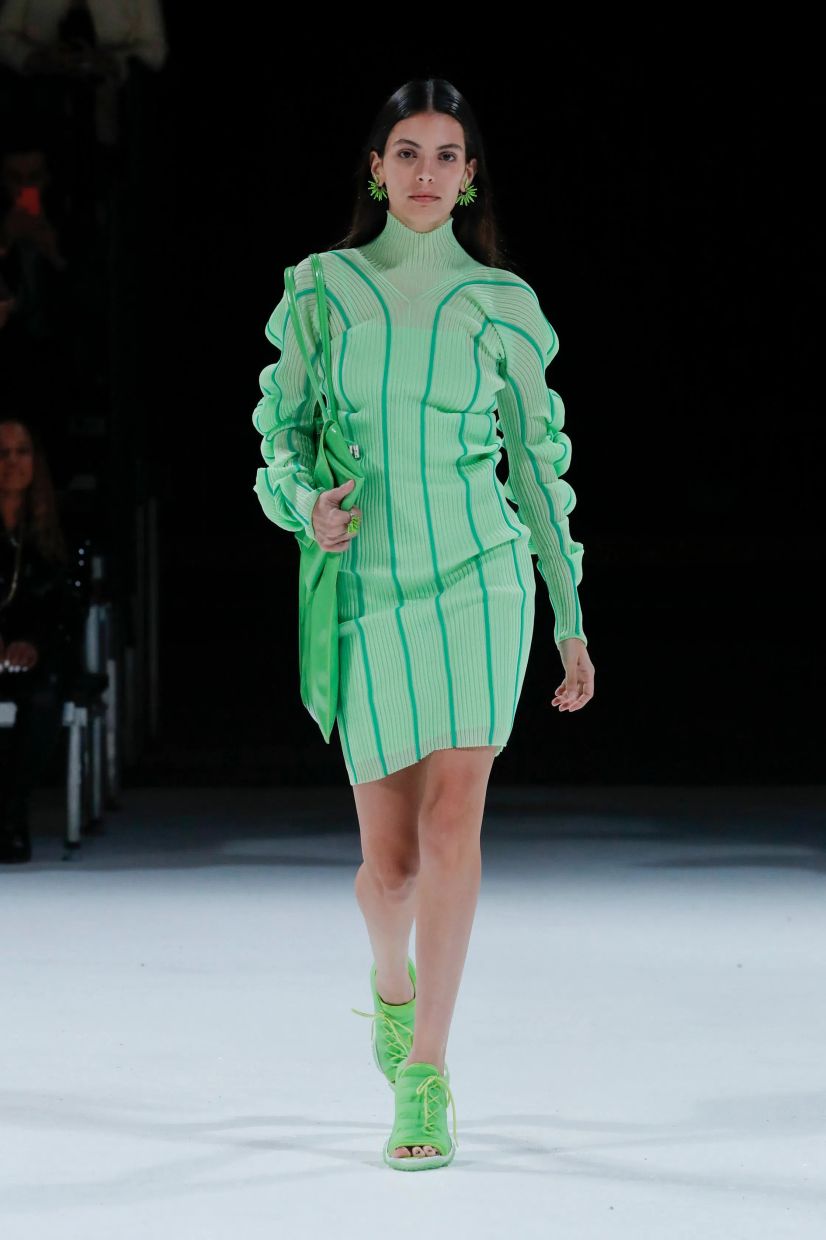 Back in 2021, green became a hallmark colour that everyone can't get enough of. Photo: Bottega Veneta