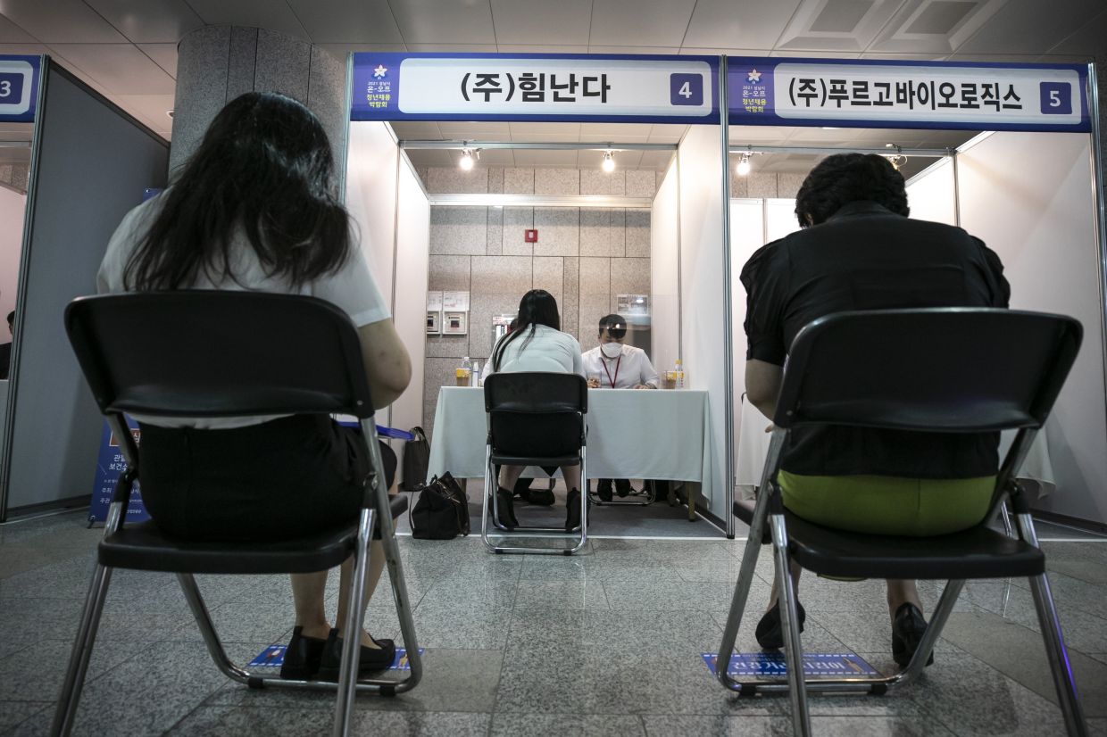 South Korea joblessness hits two-year high | The Star