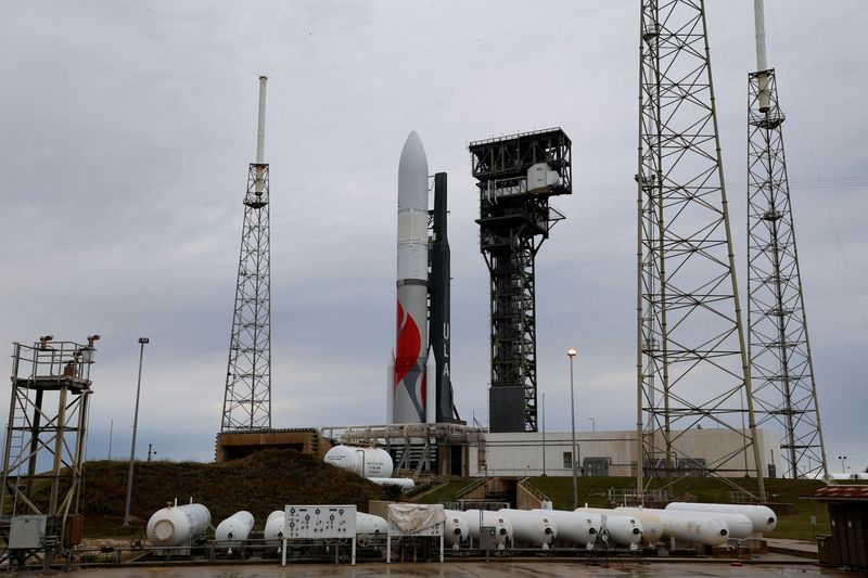 FILE PHOTO Boeing-Lockheed joint venture United Launch Alliancersquos next-generation Vulcan rocket stands ready for launch on its debut flight from Cape Canaveral Florida U.S. January 7 2024. REUTERSJoe SkipperFile Photo