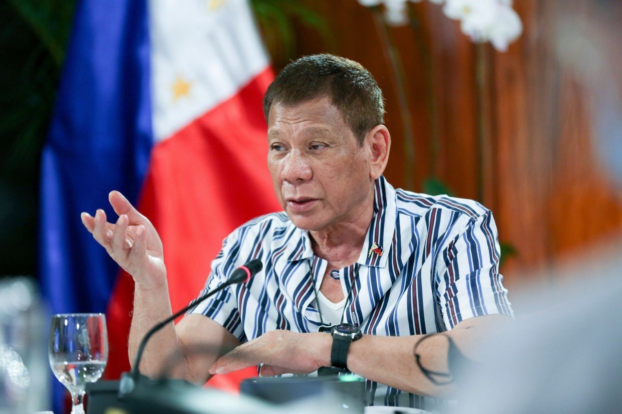 Philippines dismisses grave threats case against exleader Duterte