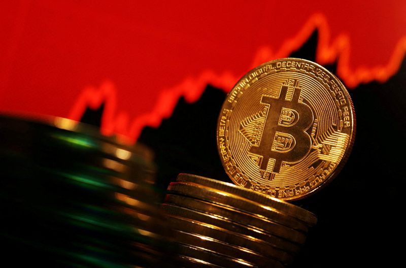 FILE PHOTO Representation of Bitcoin cryptocurrency is seen in this illustration taken January 11 2024. REUTERSDado RuvicIllustrationFile Photo