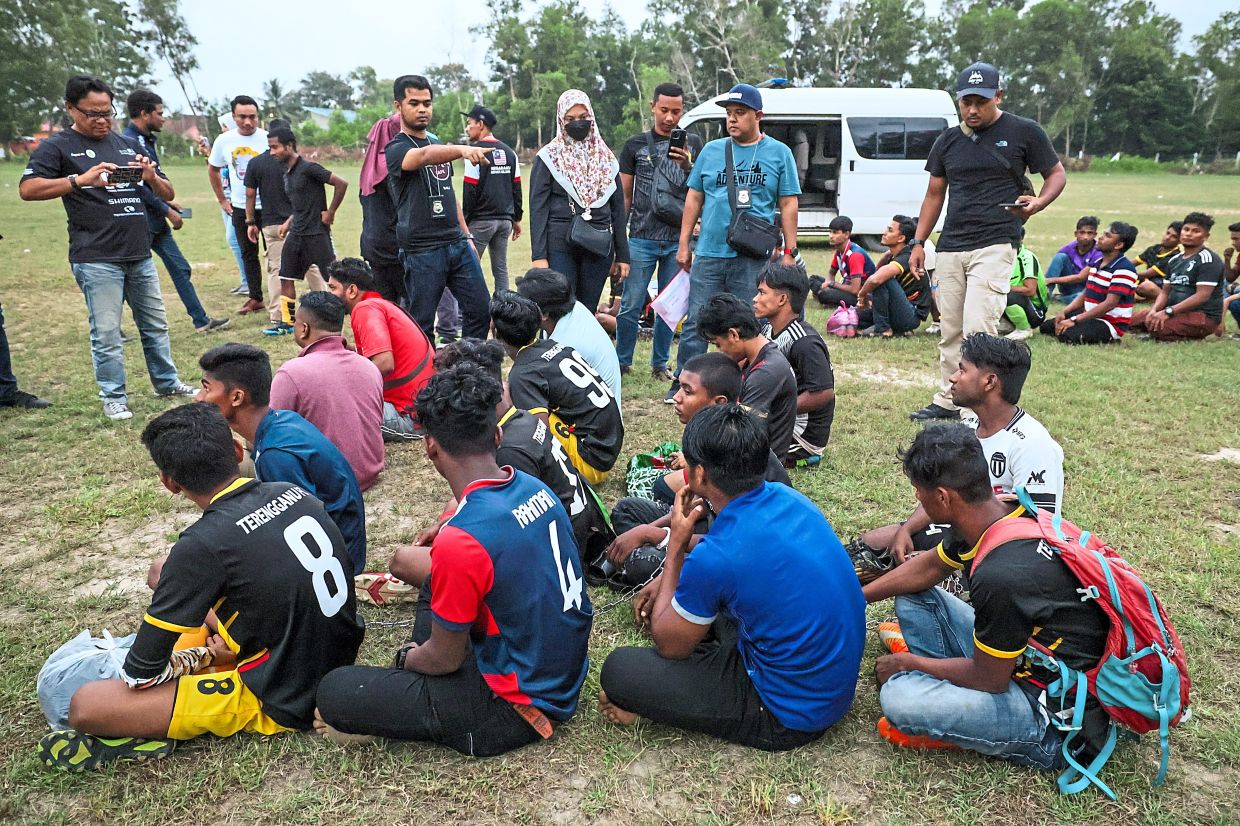 Major win against illegal workers on football field The Star