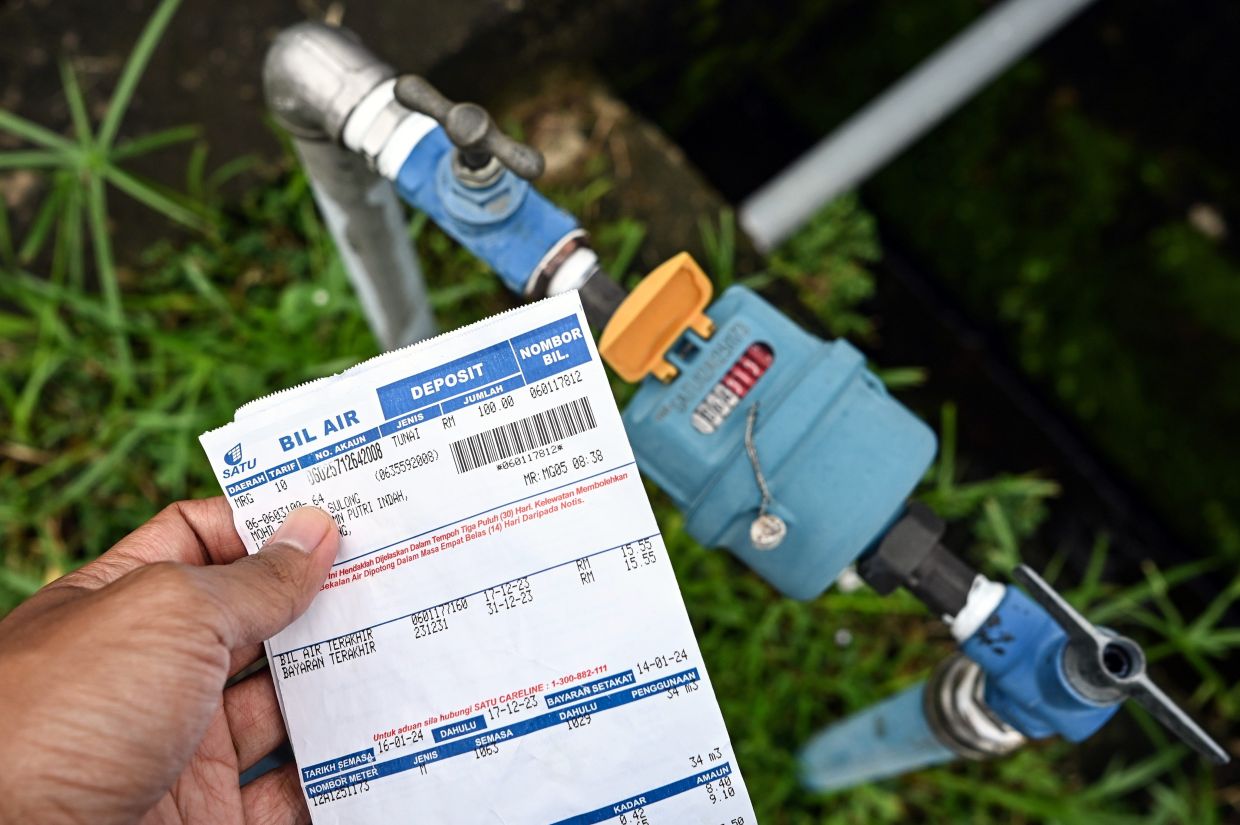 B40 households to get RM10 rebate on water bills in Penang, says CM ...