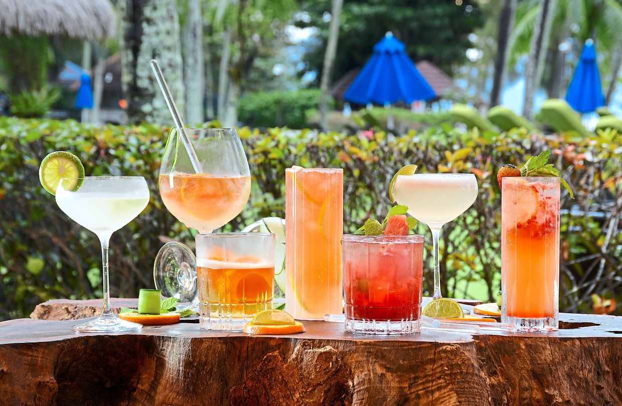 Sigi’s gin-based offerings include classics as well as house specials.