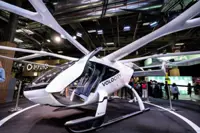 Volocopter flying taxi seeks to seduce Paris