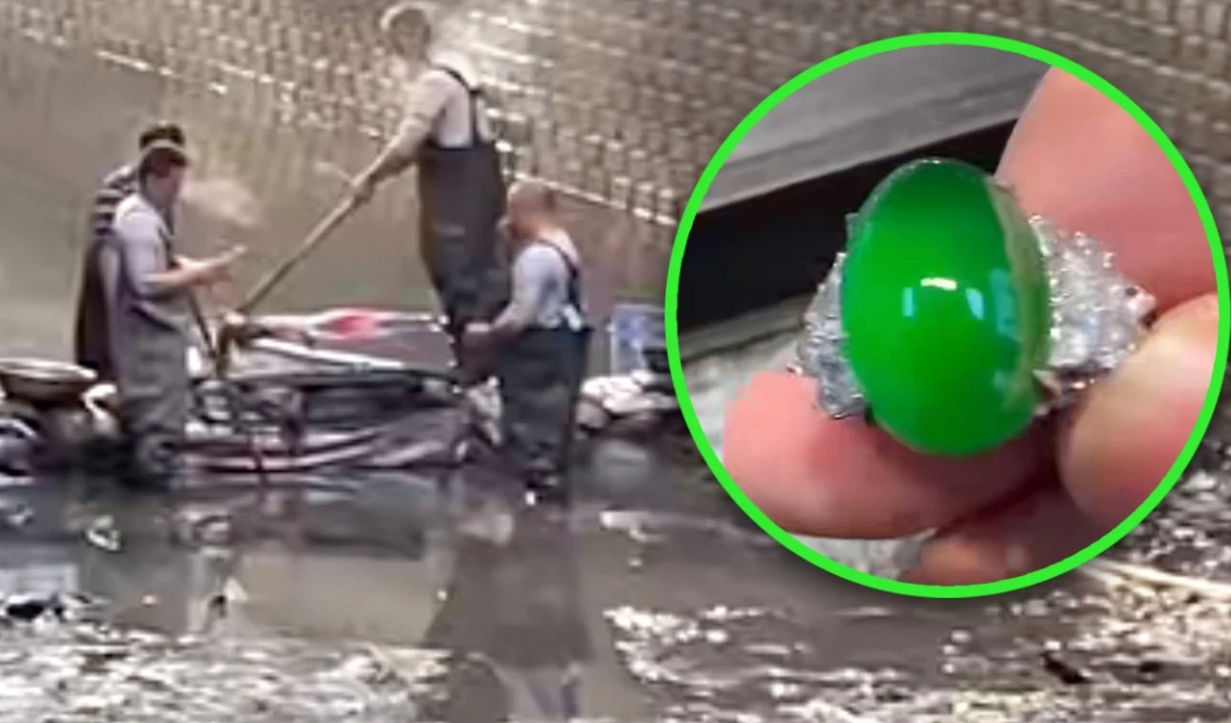 China father drops US$140,000 jade ring from high-rise window into drainage ditch, successful 4-day search sparks firework party - Vimarsana News