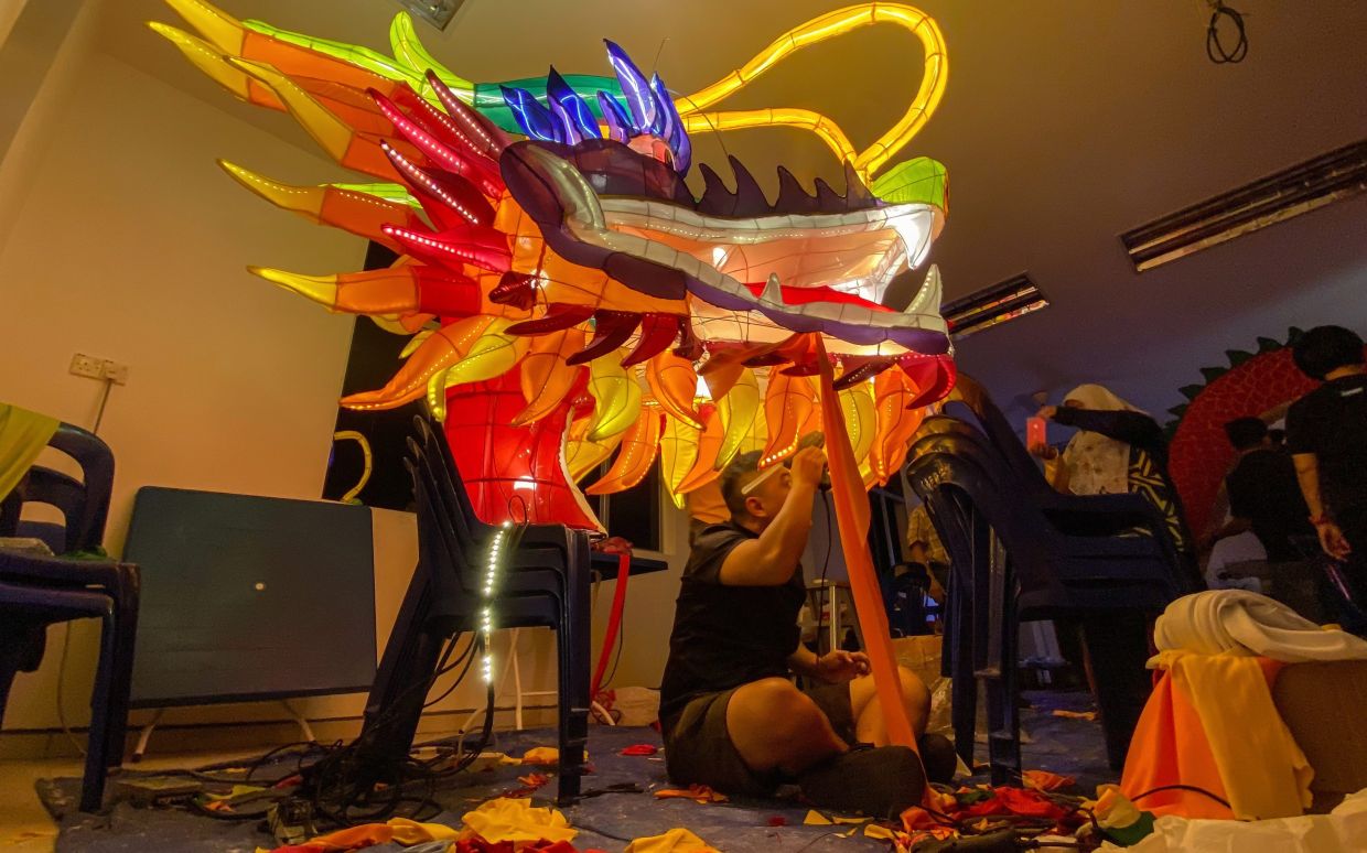 200kg 'dragon' set to be special CNY attraction in Arau - Vimarsana News