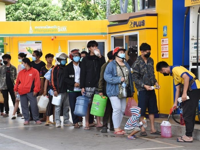 Laos seeking ways to tackle acute fuel shortage in country - Vimarsana News