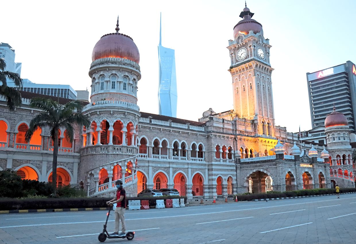 The car-free initiative transforms the bustling city into an oasis of calm.