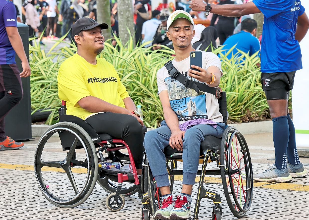 Open roads draw a variety of visitors including wheelchair users.