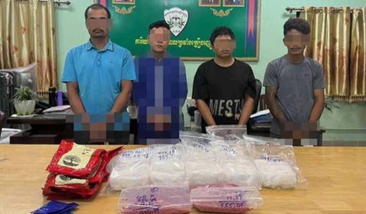 Four suspects arrested in Cambodia for ecstasy trafficking; drugs worth RM7mil seized - Vimarsana News
