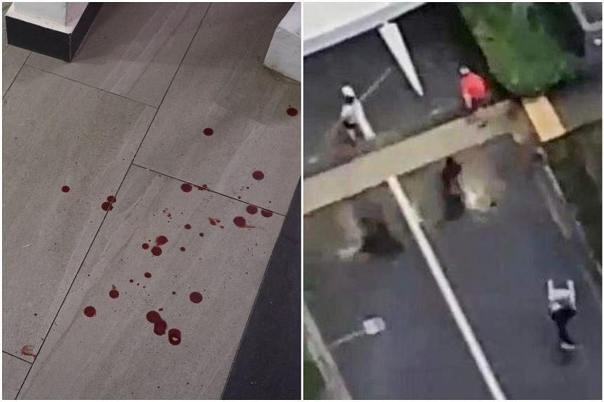 Man, 20, arrested in Singapore's Commonwealth Avenue and chopper and knife seized; seven people injured - Vimarsana News