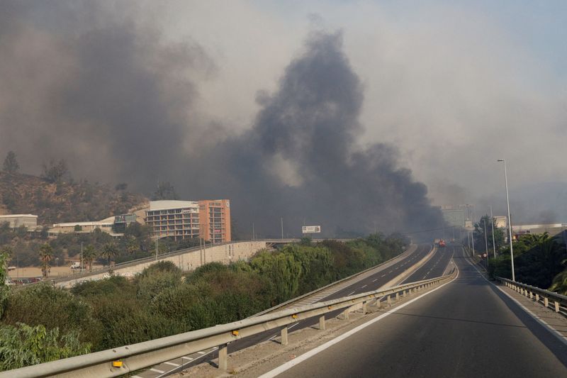 Chile president laments 'tragedy' as wildfires kill 64; toll seen rising - Vimarsana News