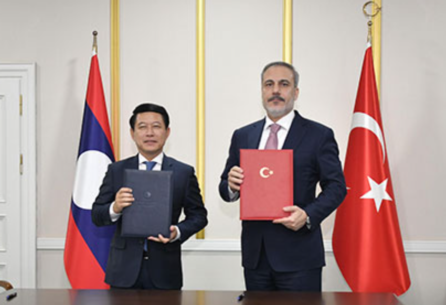 Lao, Turkiye foreign ministers ink pact to bolster cooperation - Vimarsana News
