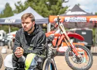 US biker, paralysed in an accident, adopts adaptive motocross for a comeback ride