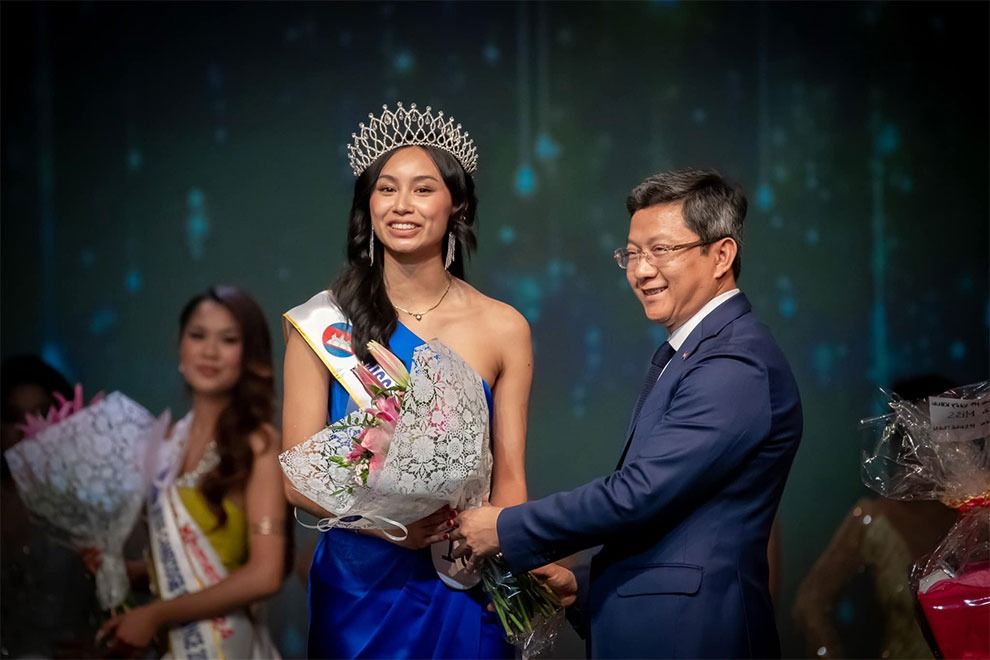 Crowning of Miss Cambodia France highlights cultural links - Vimarsana News