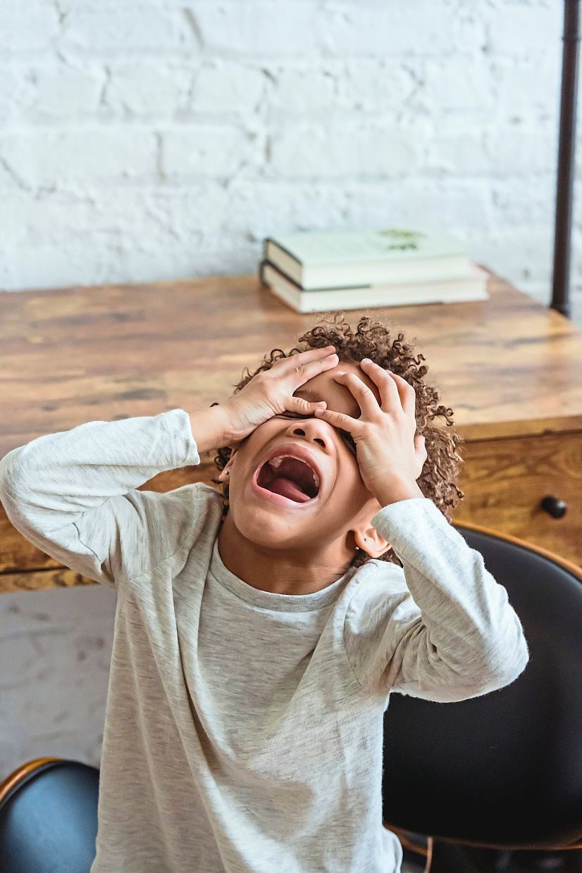 Highly sensitive children are likely to become overexcited, extra angry and super scared.