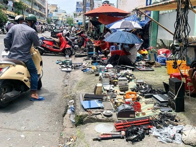 E-waste piles pressure on waste management sector in Vietnam