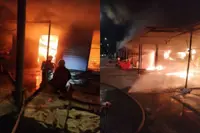 Fire razes five shops in Bandar Baru Sungai Buloh