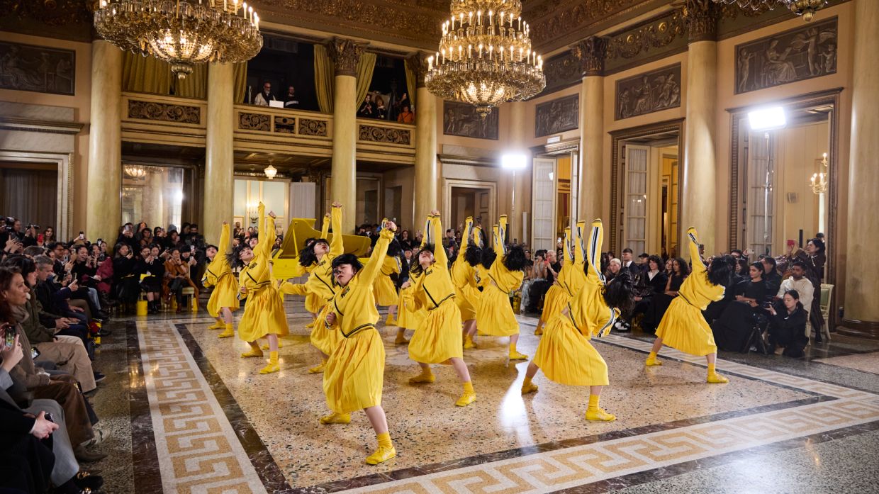 Avant-Gardey putting up an energetic dance performance for Onitsuka Tiger. Photo: Onitsuka Tiger
