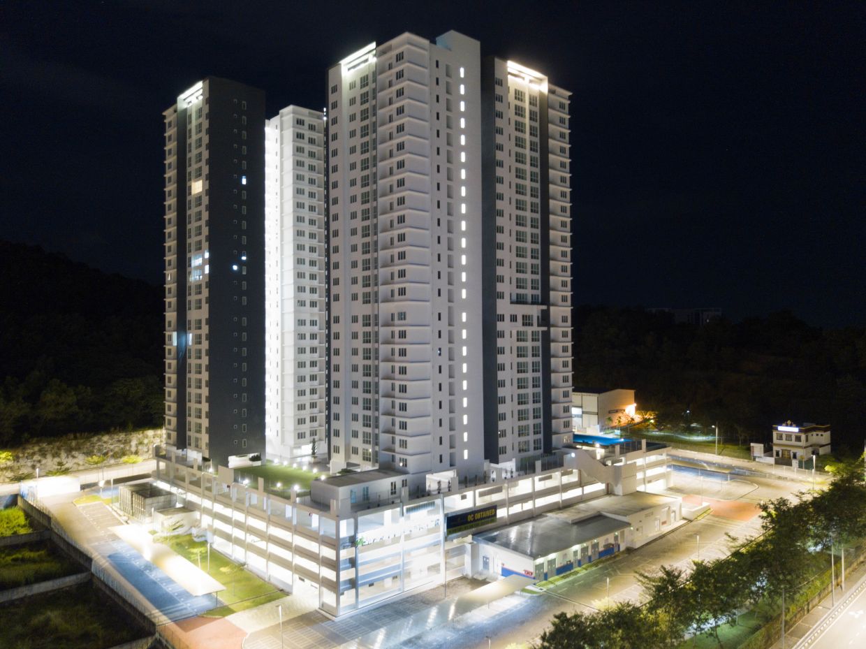 Emerald Residence offers a fusion of modern comforts and tranquil surroundings for residents