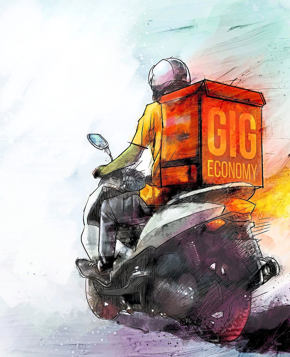 Entrepreneurial: While university enrolments remain steady, it is widely reported that youths are shunning tertiary education for the gig economy.