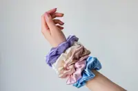 The XXL scrunchie, once popular in the 1980s, is fashionable again