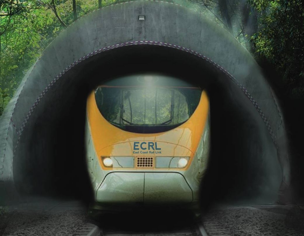 ECRL's tunnel works progressing smoothly, 30 successfully excavated - Vimarsana News