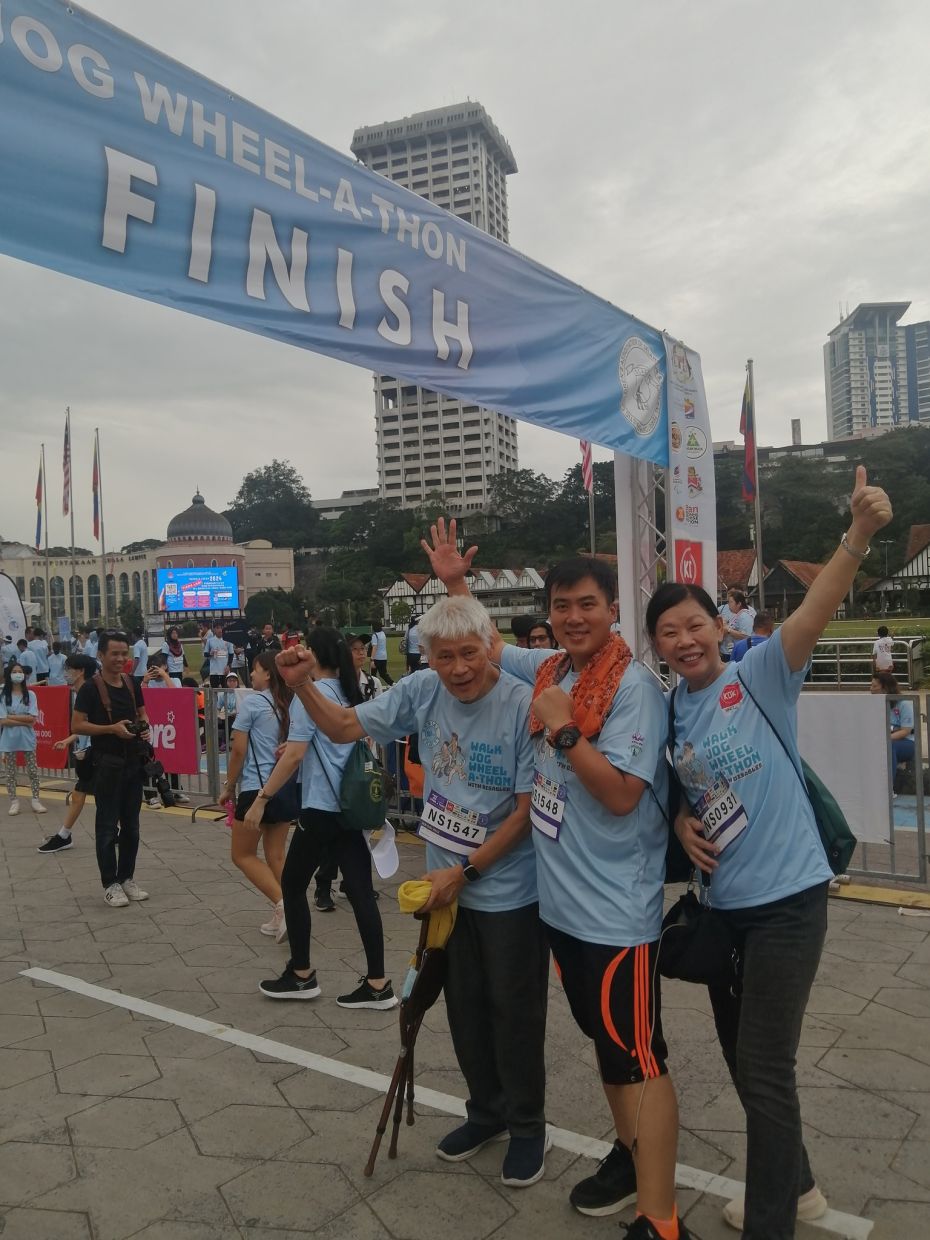 The MPDA joined in the 28th Annual Charity Walk/Jog/Wheel-A-Thon held at the Dataran Merdeka. - Malaysian Parkinson’s Disease Association