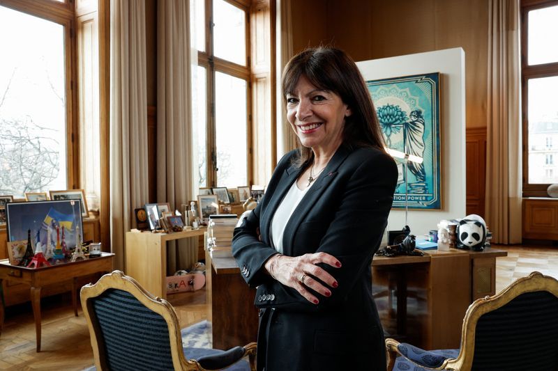 Paris Mayor Ann Hidalgo says the 2024 Olympics will help unify the city