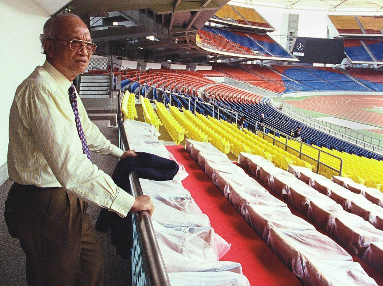 Former executive chairman of Sukom Ninety Eight Berhad Jen (rtd) Tan Sri Hashim Mohd Ali.