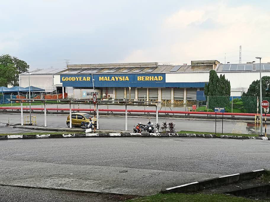 Goodbye: The Goodyear Malaysia Bhd tyre factory in Shah Alam is set to close by the end of this year. — The Star