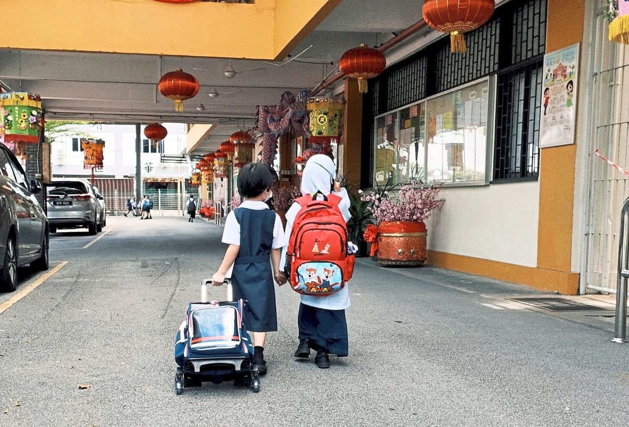 Valuable asset: One of the reasons why Chinese schools are popular with parents of all races is that many want their children to be fluent in Mandarin. — Sin Chew Daily/ANN