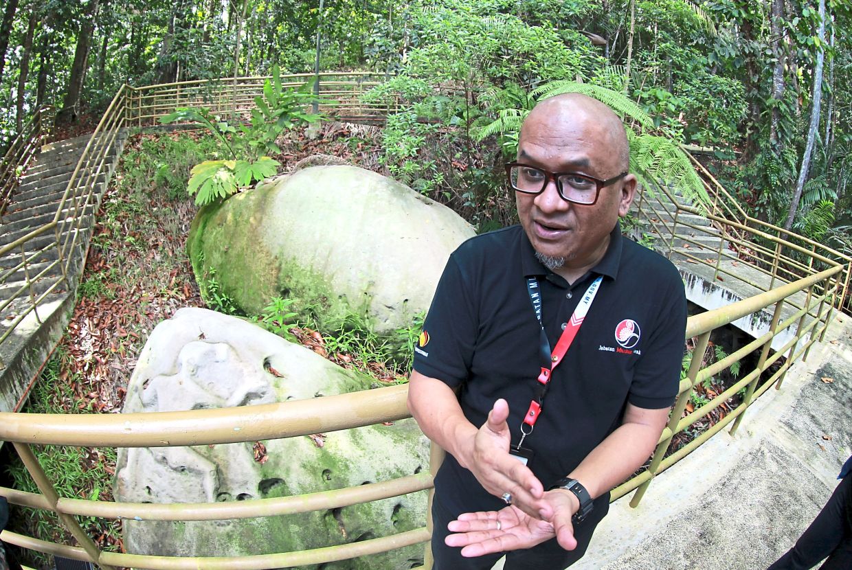 Sherman is passionate about his work in Santubong and hopes more people will visit the archaeological site