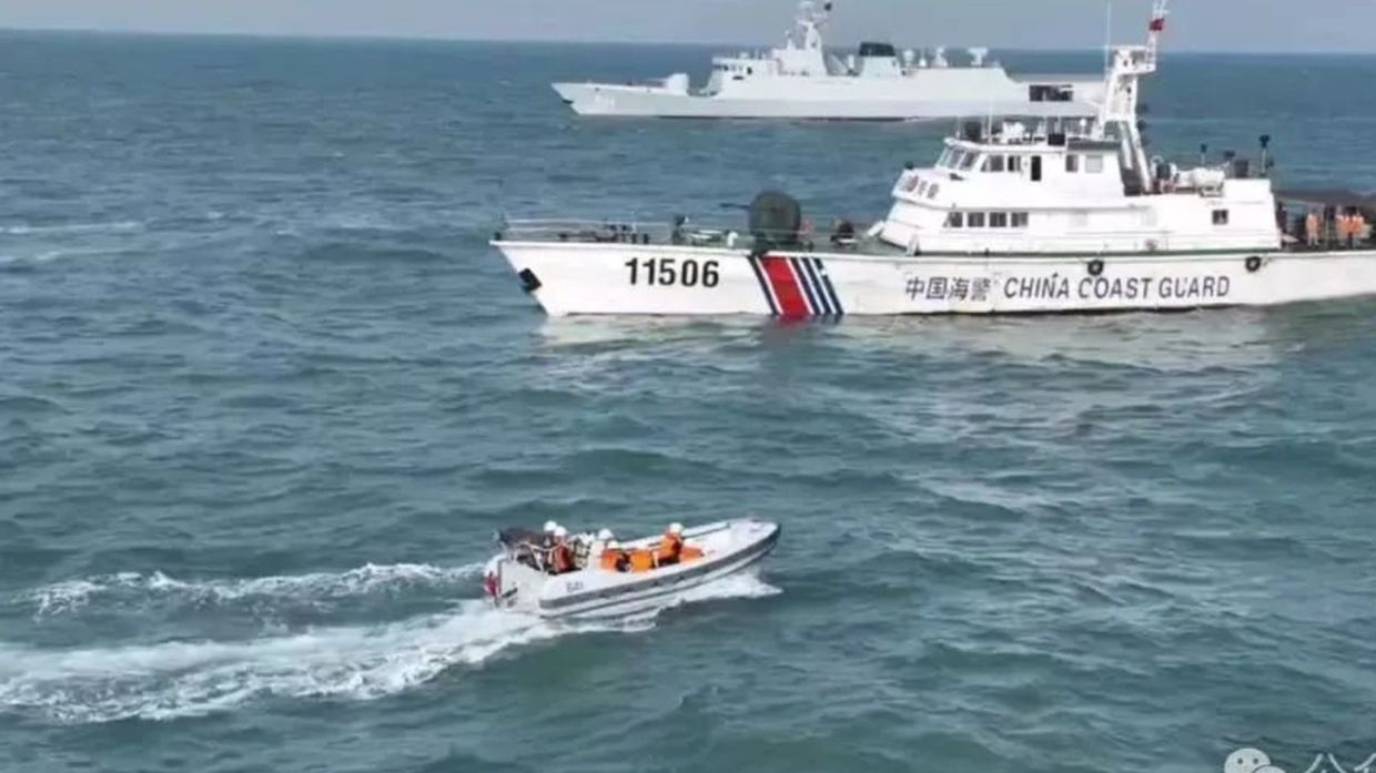 Chinese navy teams up with coastguard in rare joint missile exercise - Vimarsana News