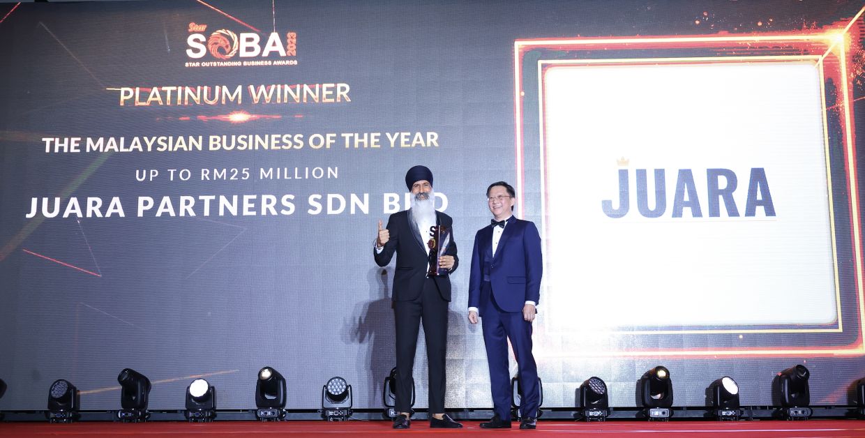 ‘Winning this prestigious award highlights our dedication to pioneering innovative financing solutions tailored to our customers’ needs,’ said Aniljit. — FAIHAN GHANI/The Star