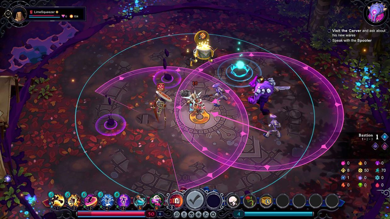 Positioning your character is important in 'Inkbound: Rise of the Unbound'. 